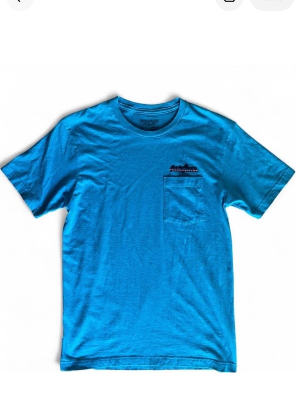 Blue Patagonia T-shirt Slim Fit Size XS